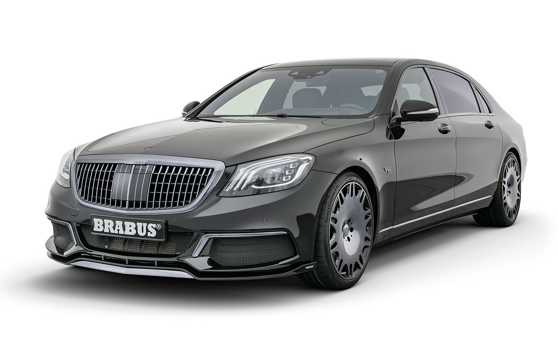 ラスト1個 ベンツ BRABUS W222 W223グリル バッジ エンブレム - 自動車 